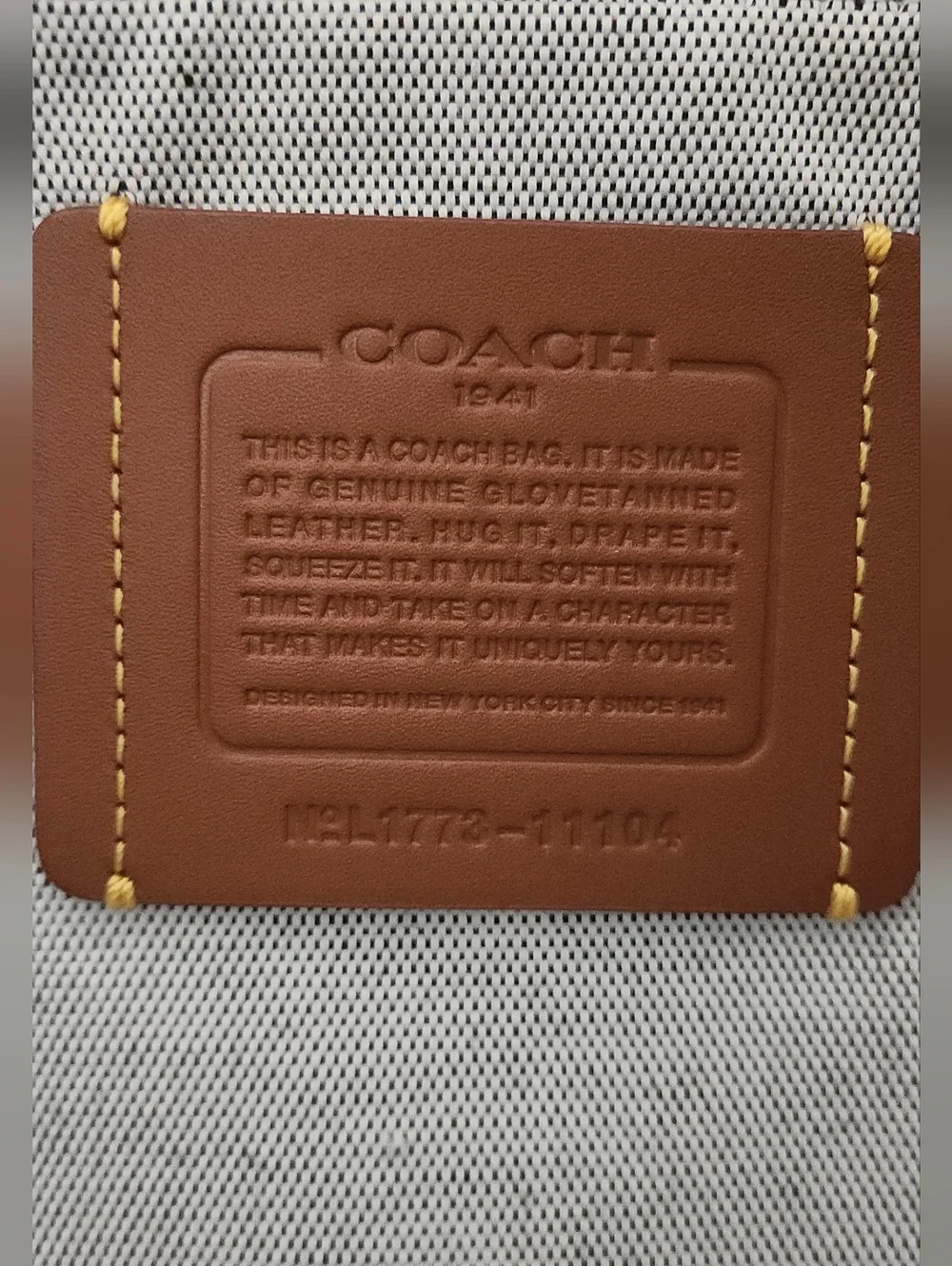 Coach Rogue Brief Dark Denim
